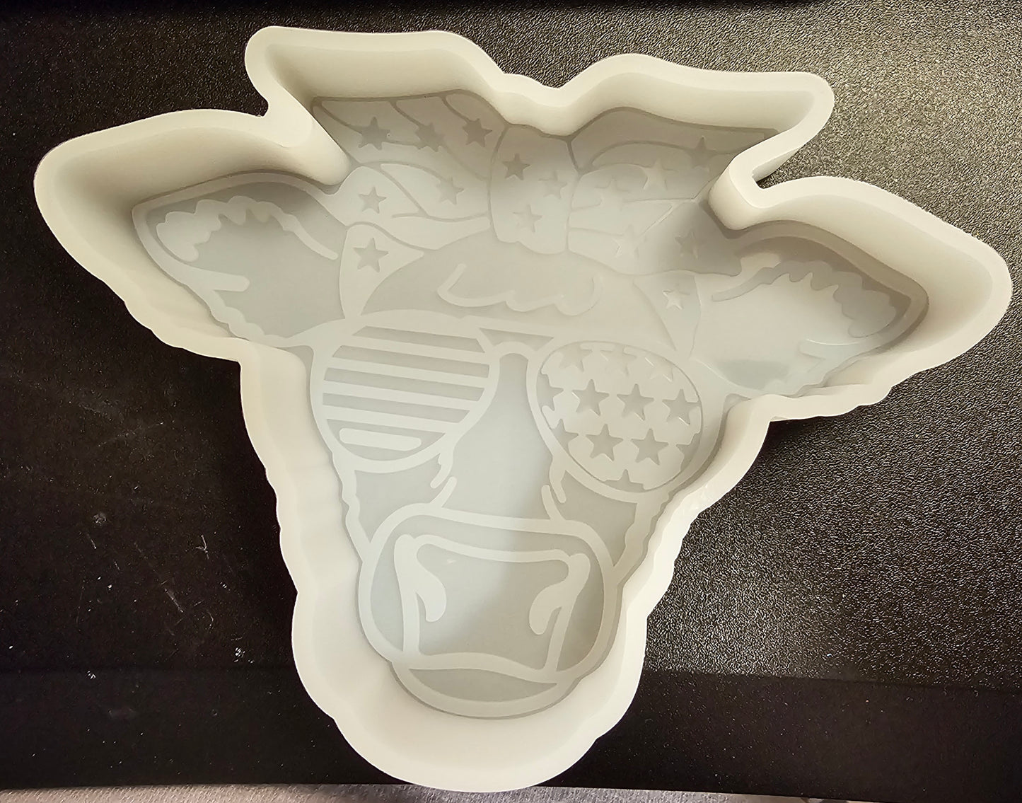 Cow with Bandana Car Freshie