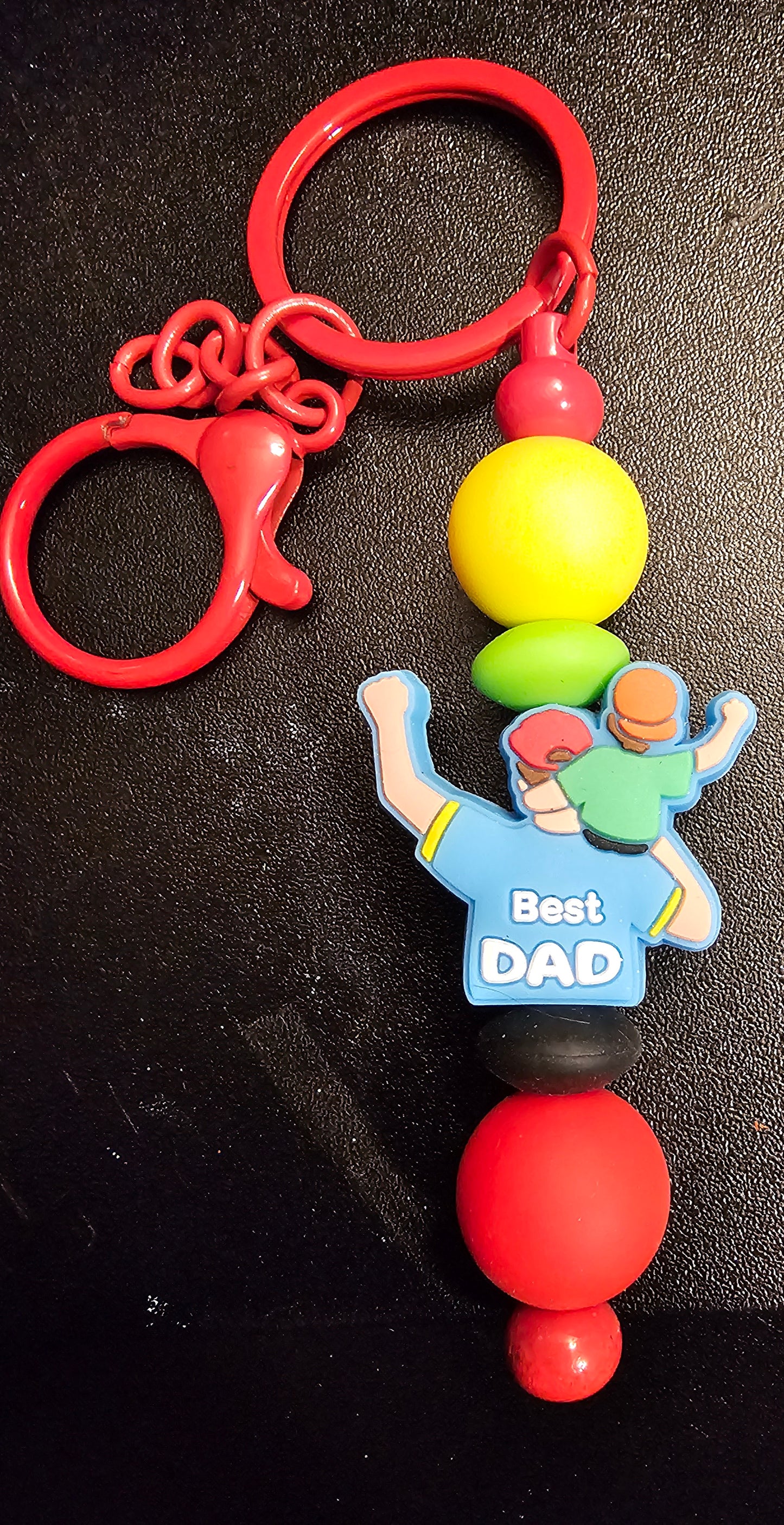 Best Dad Keychain