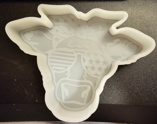Cow with Bandana Car Freshie