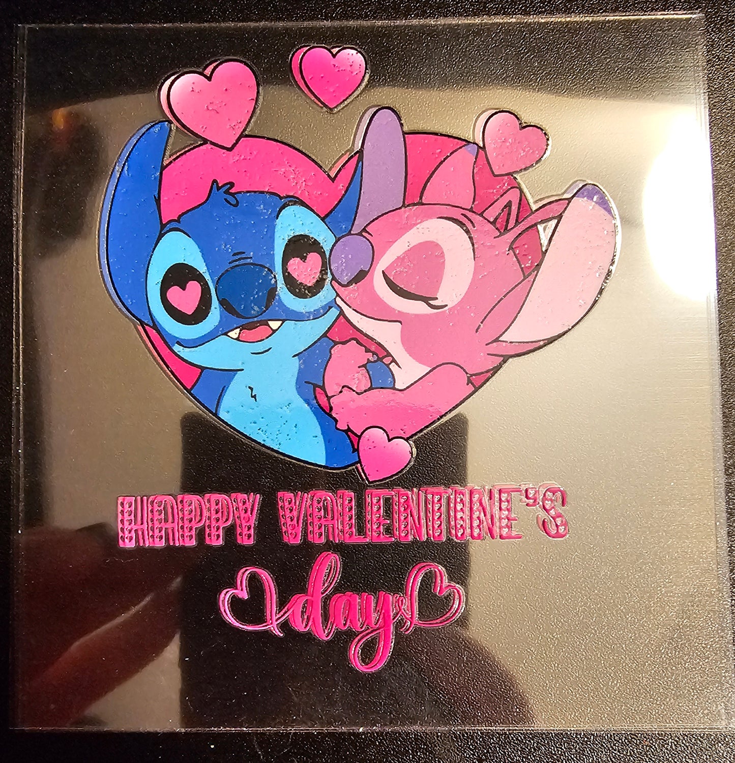 Valentines with Stitch and Angel